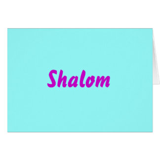 Shalom (中ブランク)