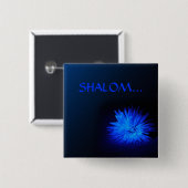 SHALOM… 宗教ボタン 缶バッジ (正面&裏面)