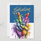 SHALOM INVITATION 招待状 (正面)