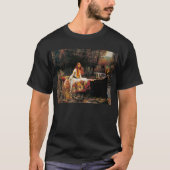 Shalottの女性、ジョンのウォーターハウスによるc. 1888年 tシャツ (正面)