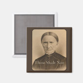 Shaltない – ヴィンテージ不機嫌な女ビクトリアン性 マグネット (正面/裏面)