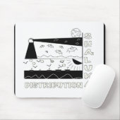 Shaluak Dist。 "私は"大きい何かに取り組んでいます マウスパッド (マウス)