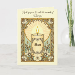 Sham Candles for Haft-Sin Guiding Light  カード