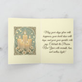 Sham Candles Light and Happiness for Nowruz カード (内部)