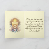 Sham Symbol of Light and Renewal in Persian  カード (内部)