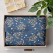 Shamanicのウミガメパターン + あなたのbackgr。 色 薄葉紙 (ギフト)