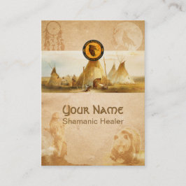 Shamanicの治療-名刺 名刺