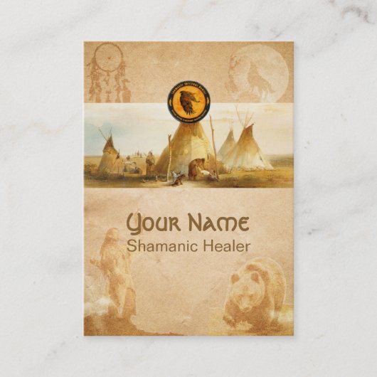 Shamanicの治療-名刺 名刺 (正面)