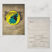 SHAMANIC – 名刺 (正面/裏面)