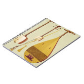 shamisen、kokyuおよびbiwa、「Muからの日本語、 ノートブック (左側)