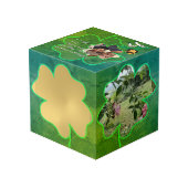 Shamrockフレーム4枚 フォトキューブ (裏面アングル)