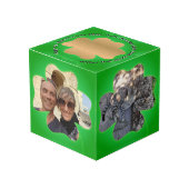 Shamrockフレーム5枚の写真 フォトキューブ (正面アングル)