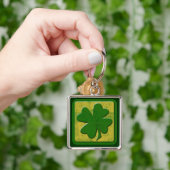 Shamrockロゴヴィンテージ キーホルダー (手)