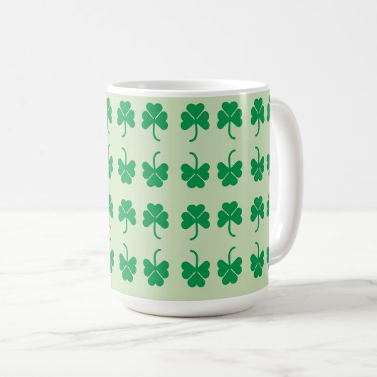 Shamrock コーヒーマグカップ (正面右)