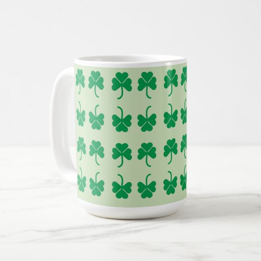 Shamrock コーヒーマグカップ (正面左)