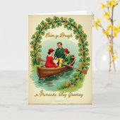 Shamrock Arch St Patricks Card カード (黄色い花)