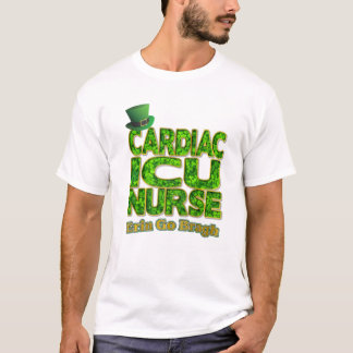 Shamrock Cardiac ICU Nurse Tシャツ