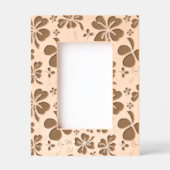 Shamrock Clover Pattern Four Leaves レーザー彫刻フレーム (正面)