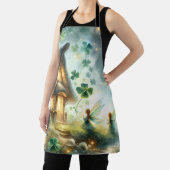 Shamrock Fairy Cottage Glow エプロン (インサイチュ)