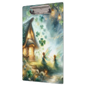 Shamrock Fairy Cottage Glow クリップボード (左)