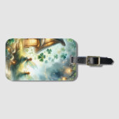 Shamrock Fairy Cottage Glow ラゲッジタグ (正面横)