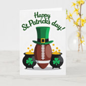 Shamrock Football Fun Card カード (黄色い花)