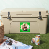 Shamrock Frame + Photo & Text シール (クーラー)