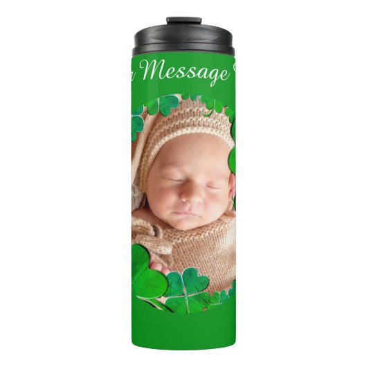 Shamrock Frame w/Photo タンブラー (正面)