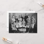 Shamrock Hockey Team、モントリオール、QC 1899、 カード (正面/裏面インサイチュ)