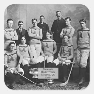 Shamrock Hockey Team、モントリオール、QC 1899、 スクエアシール