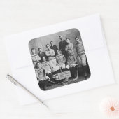 Shamrock Hockey Team、モントリオール、QC 1899、 スクエアシール (封筒)