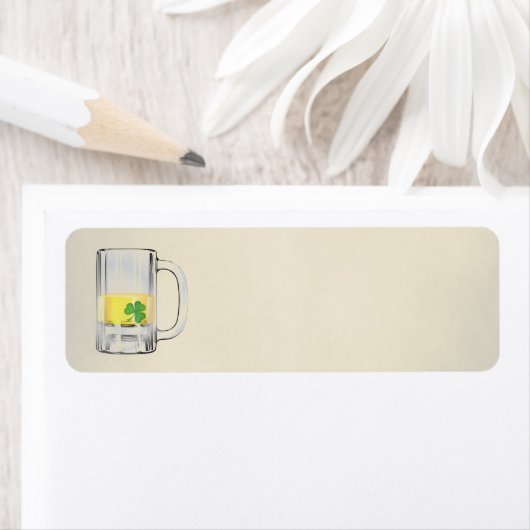 Shamrock in Beer ラベル (インサイチュ)