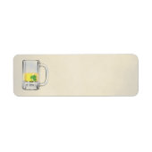 Shamrock in Beer ラベル (正面)