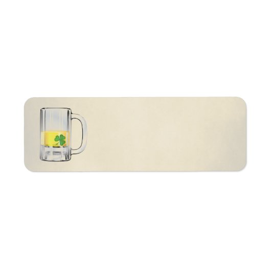 Shamrock in Beer ラベル (正面)