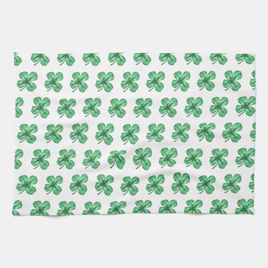 Shamrock Kitchen Towel キッチンタオル (横)