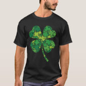 Shamrock Leaf Lucky C St Patrick's Day Irish 4 Tシャツ (正面)