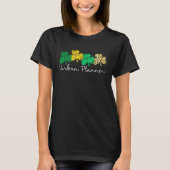 Shamrock Leopard Saint Paddy's Urban Planner St Pa Tシャツ (正面)