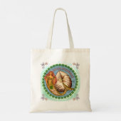 Shamrock Mermaid custom name tote Bag トートバッグ (裏面)