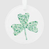 Shamrock Music Notes オーナメント (裏面)
