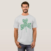 Shamrock Music Notes Tシャツ (正面フル)