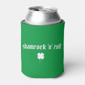 Shamrock n roll St Patrick's Day 缶クーラー (缶正面)
