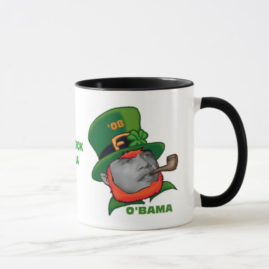 Shamrock O'Bama Mug上院議員 マグカップ (右)