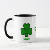 Shamrock O'Bama Mug上院議員 マグカップ (左)