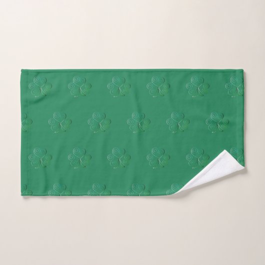 Shamrock Repeat Towel バスタオルセット (ハンドタオル)