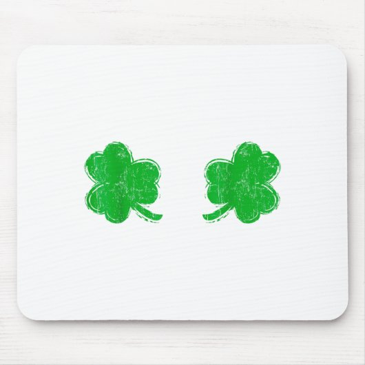 Shamrock S Irish Ies St Patricks Day Shirt  マウスパッド (正面)