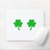 Shamrock S Shirt Irish Ies St Patricks Day マウスパッド (マウス)
