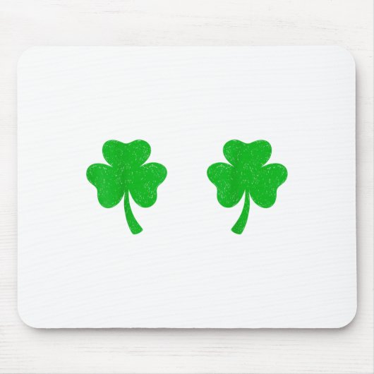 Shamrock S Shirt Irish Ies St Patricks Day マウスパッド (正面)
