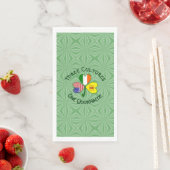 Shamrock Scot Lion Ireland USA Flags Personalized  (インサイチュ)