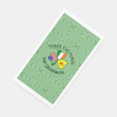 Shamrock Scot Lion Ireland USA Flags Personalized  (コーナー)