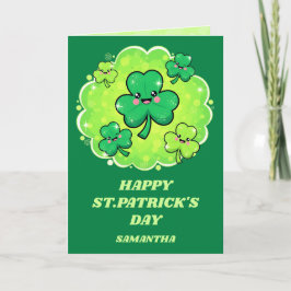 Shamrock Shine St. Patrick’s Day Card カード